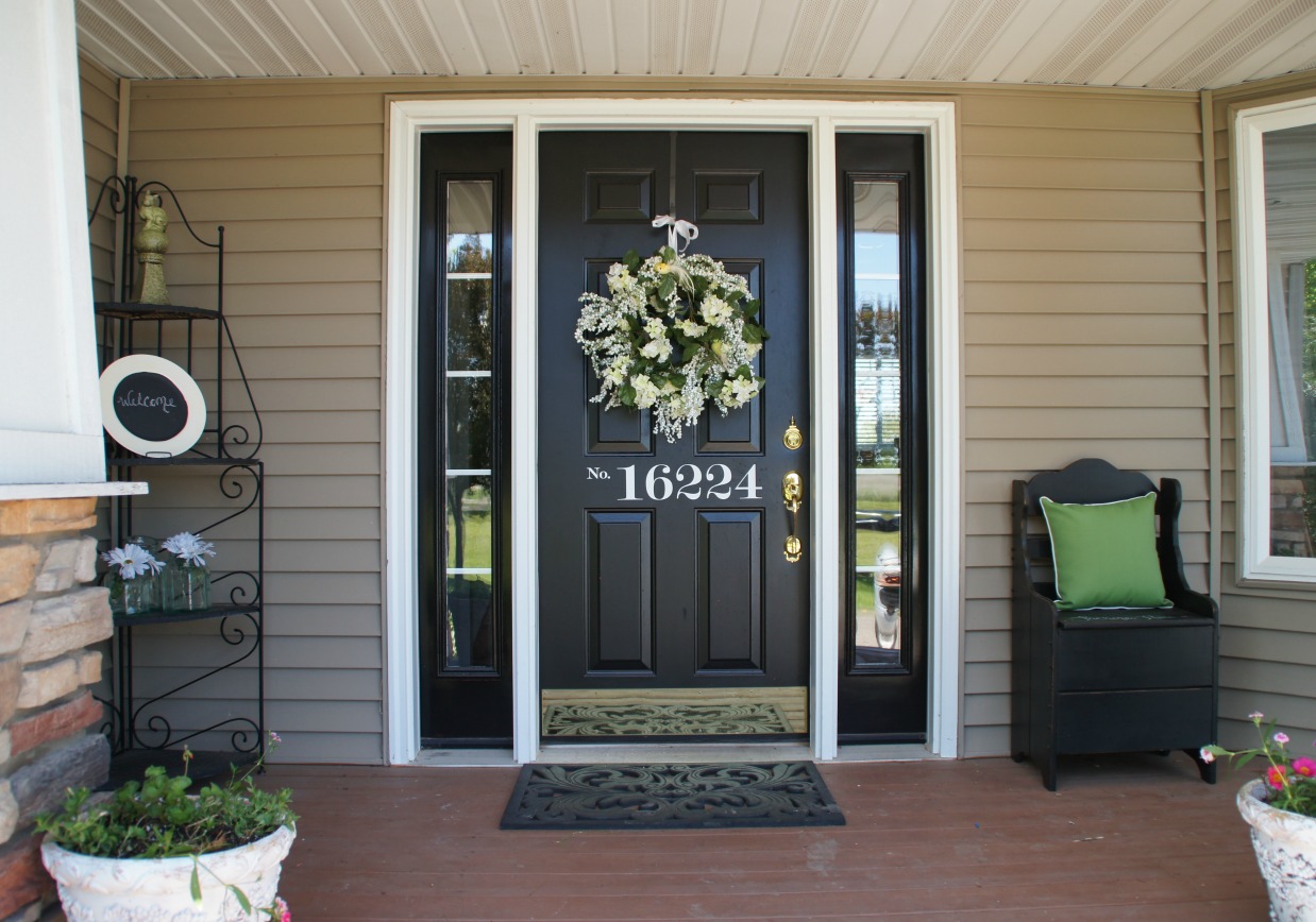 Front Porch Staging Tip: Clearly Visible House Numbers