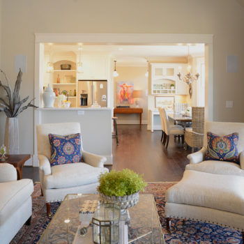 Southern Living Showcase Home Family Room Featured - Maria Adams Designs
